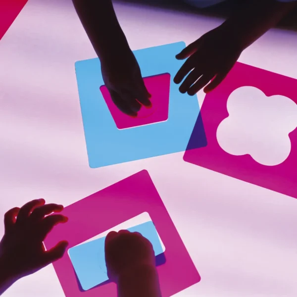 Montessori oblici za svjetlosne stolove