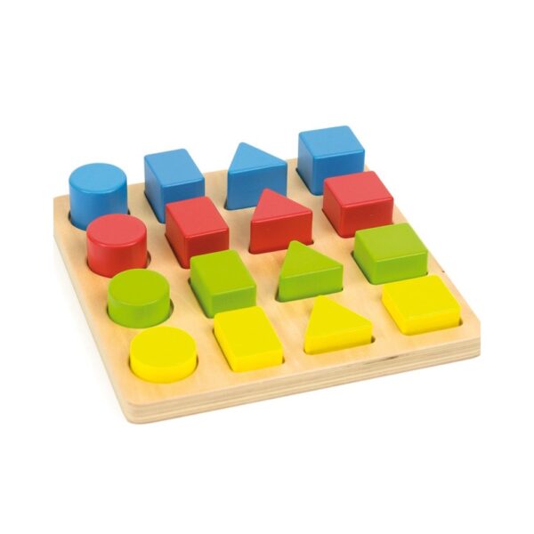 Višenamjenska edukativna igračka – drvene forme