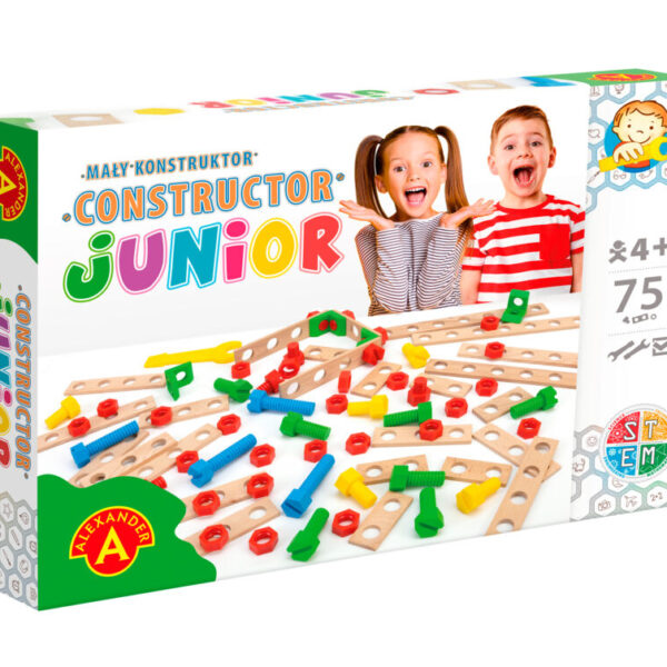Constructor Junior – „Uradi sam” građevinski setovi – 75 elemenata